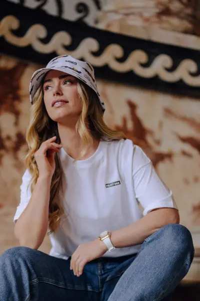 lifestyle photoVICE Essential Tee - White