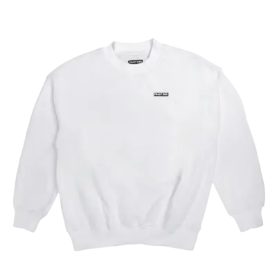 TRACK Essential Crew Neck - White